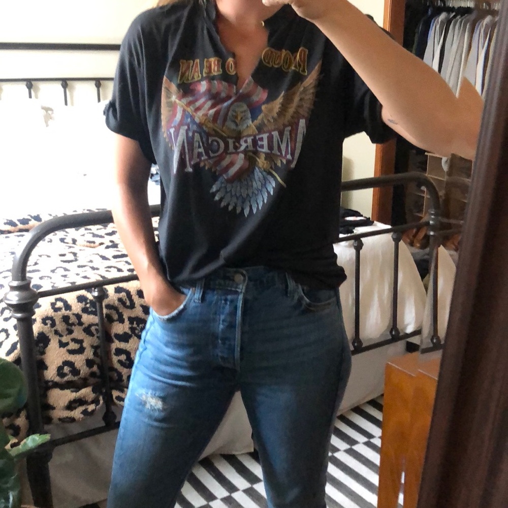 Vintage proud to be an American tee